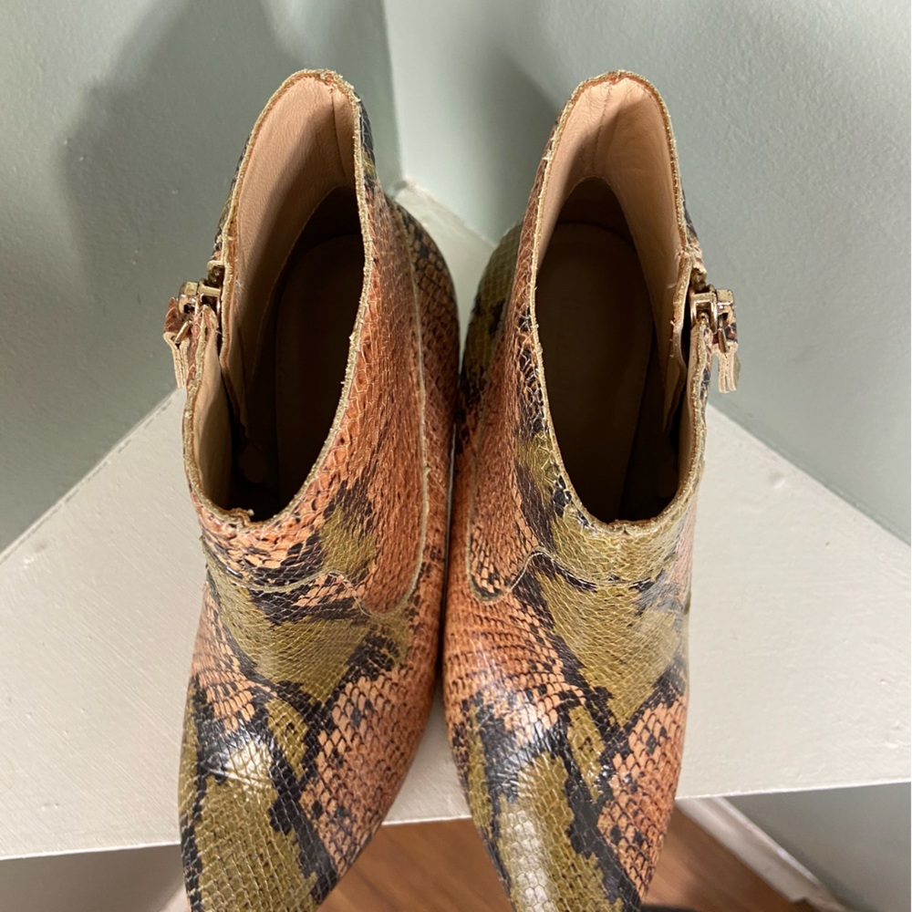 Ulla Johnson Helia Snake Effect Python Snakeskin … - image 11